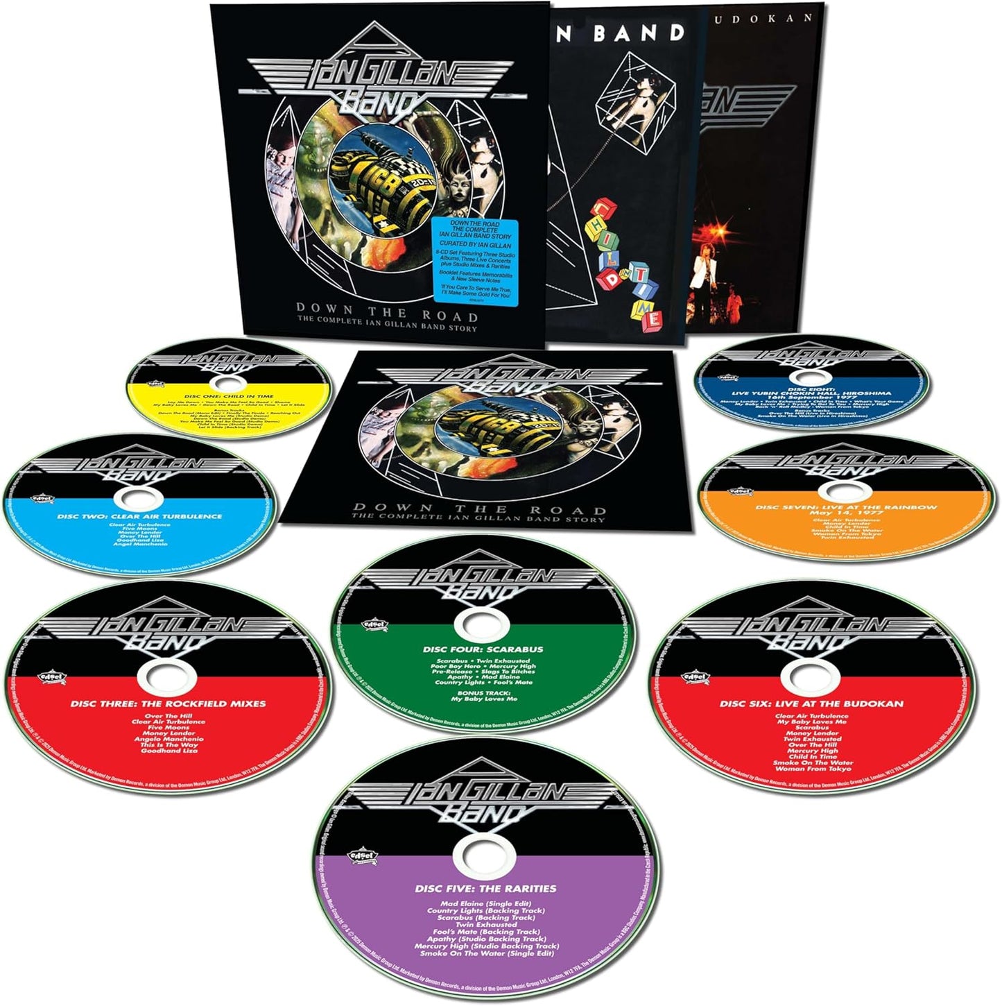 8CD - Ian Gillan Band - Down The Road: The Complete Ian Gillan Band Story