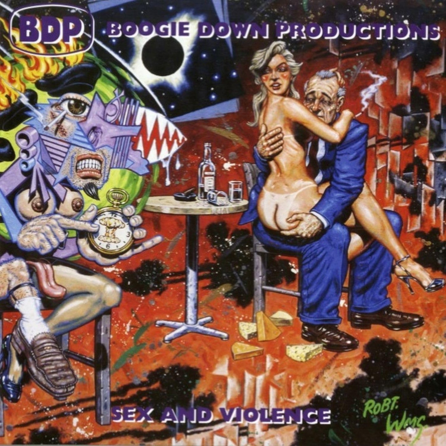 2LP - Boogie Down Productions - Sex And Violence