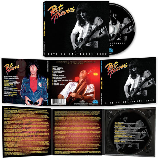 CD - Pat Travers -  Live In Baltimore 1982