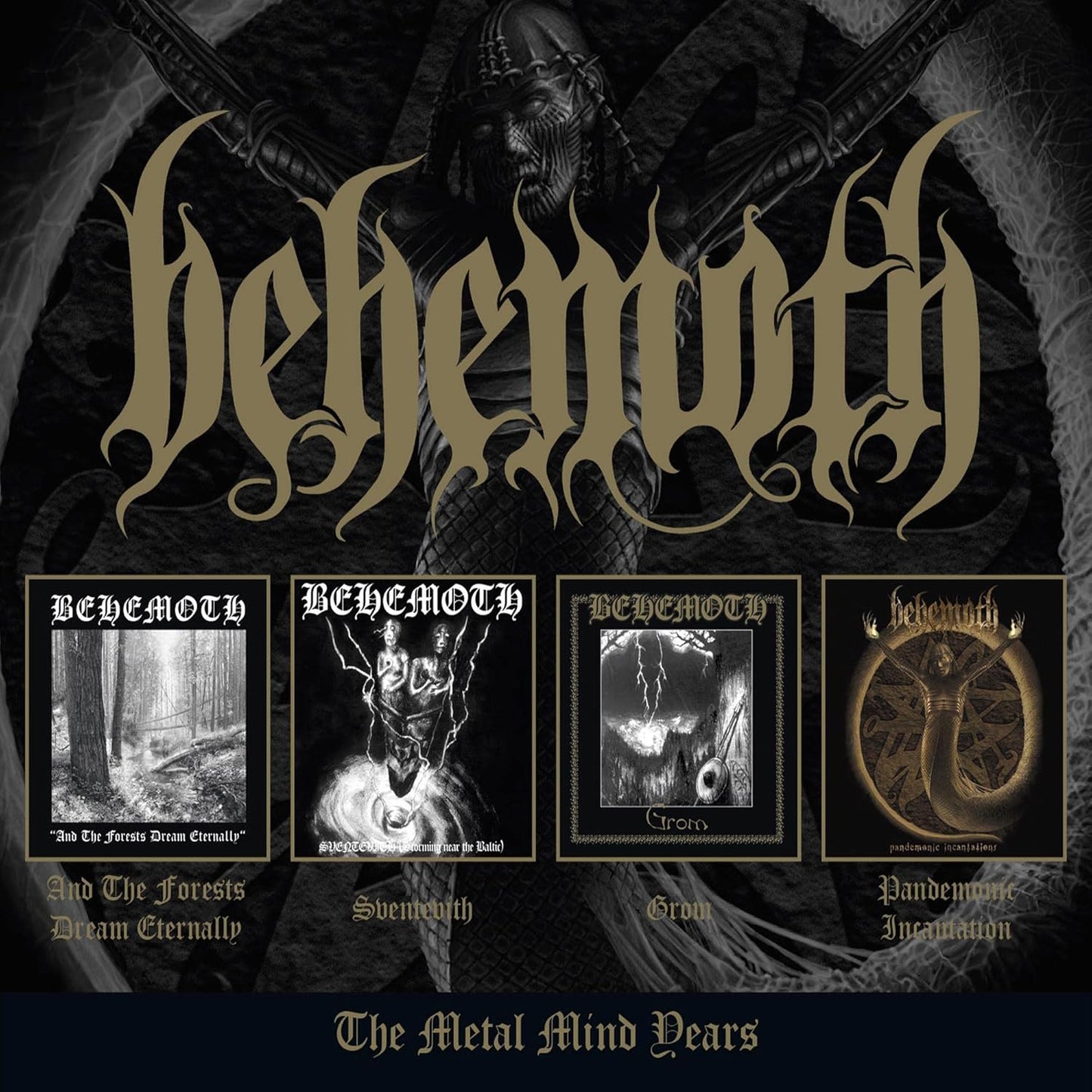 4CD - Behemoth - The Metal Mind Years