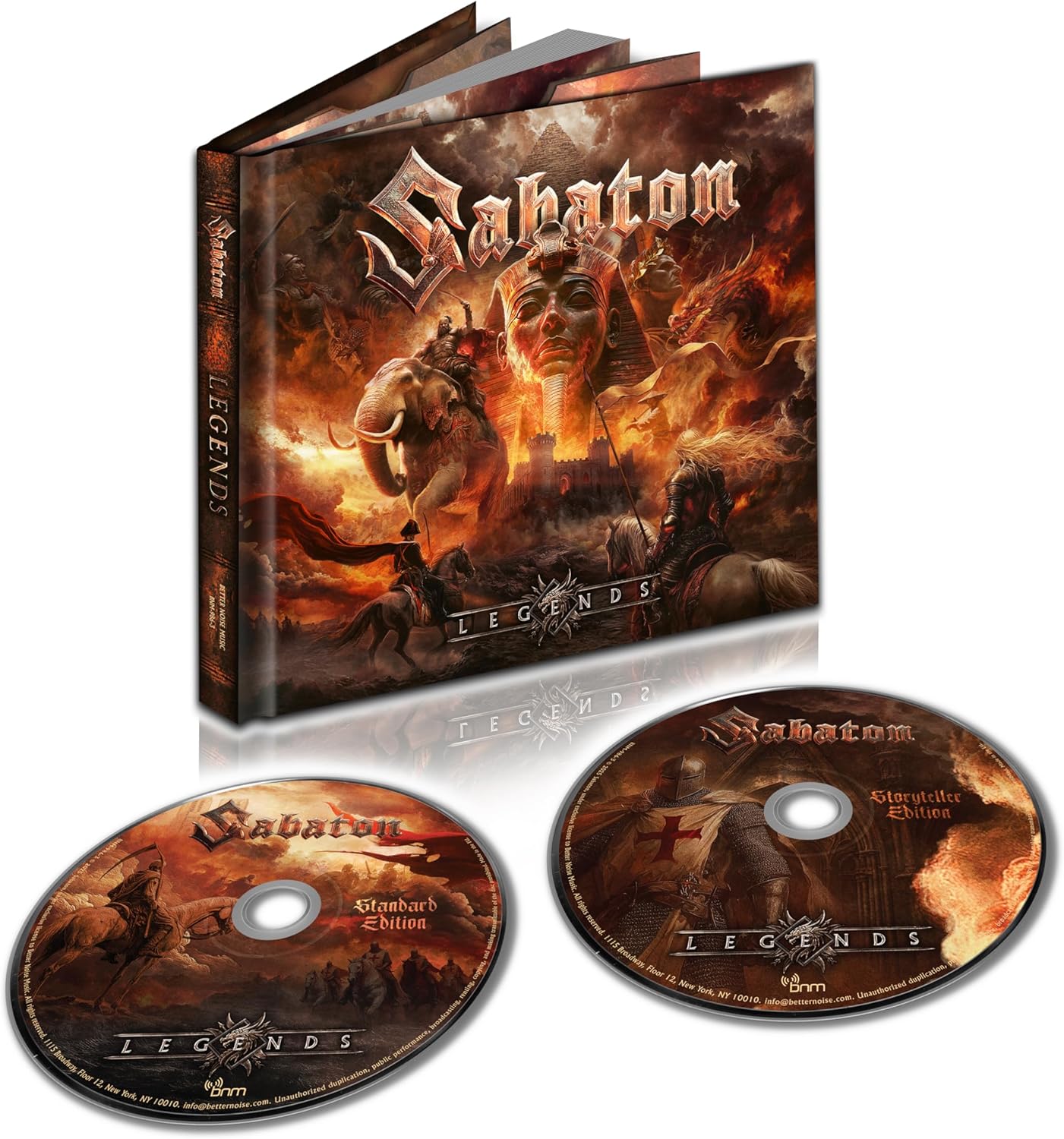 2CD - Sabaton - Legends (Storyteller Edition)