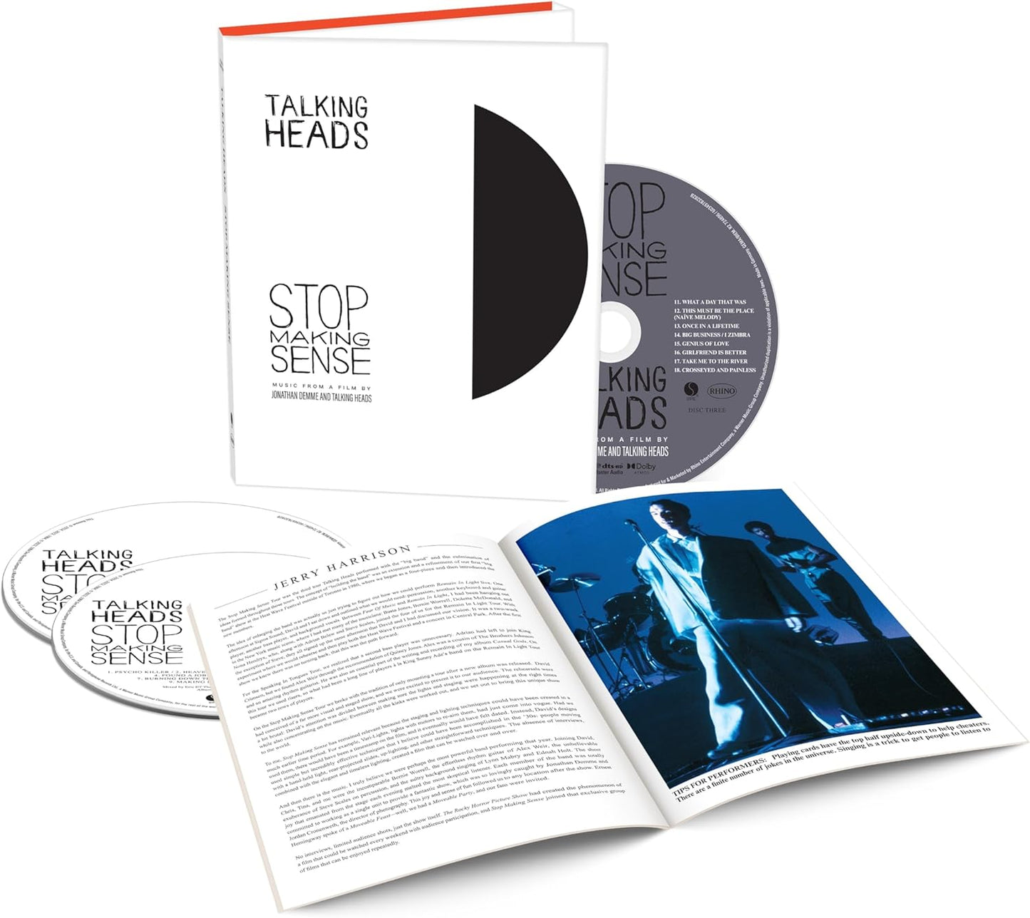 2CD/BluRay - Talking Heads - Stop Making Sense