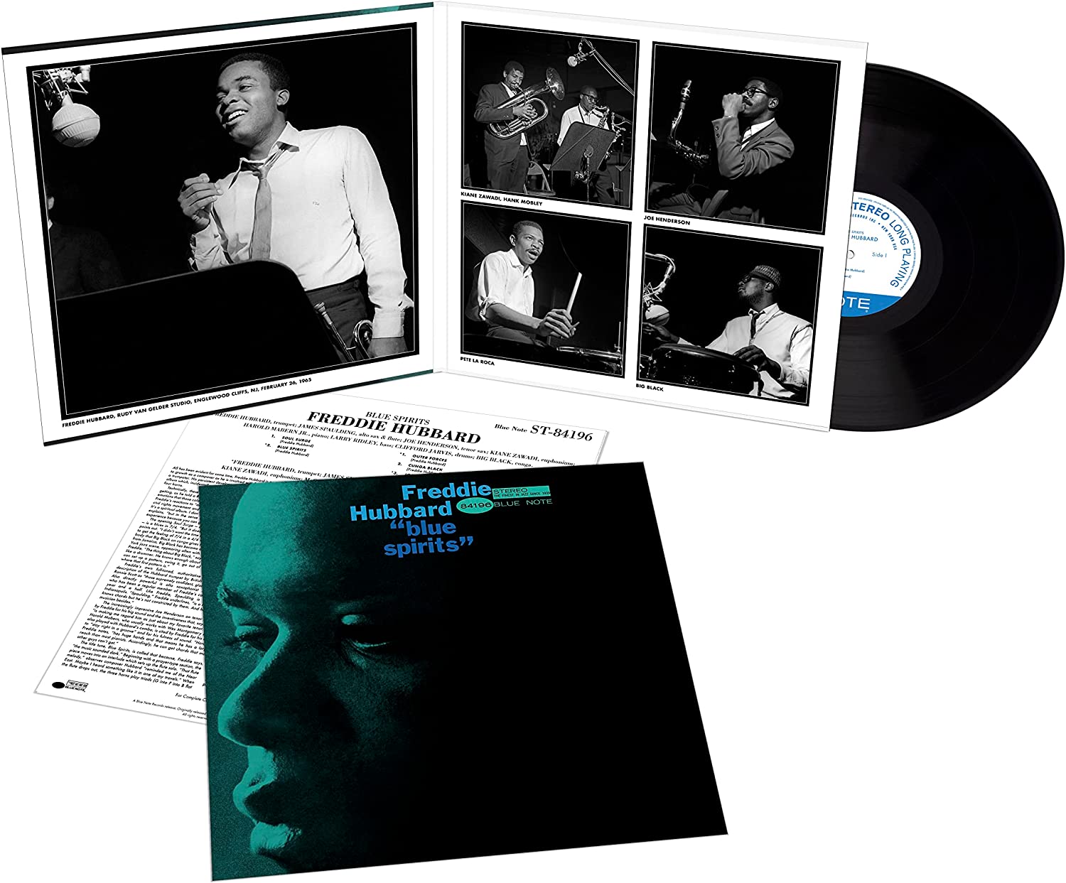 洋楽 Freddie Hubbard blue note rvg vangelder Freddie Hubbard - Blue Spirits - LP (Tone Poet) – Encore Records Ltd