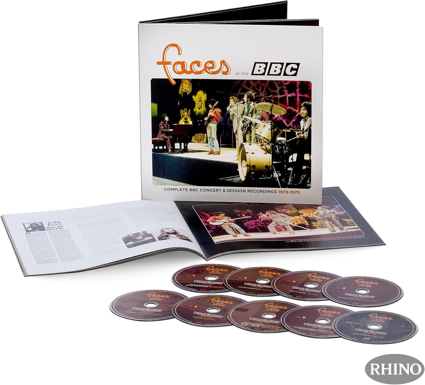 8CD/BluRay - Faces at the BBC: Complete BBC Concert & Session Recordings (1970-1973)