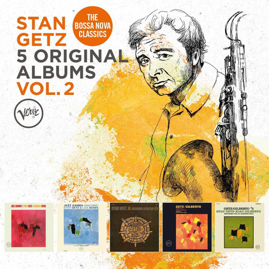 5CD - Stan Getz - 5 Original Albums Vol. 2