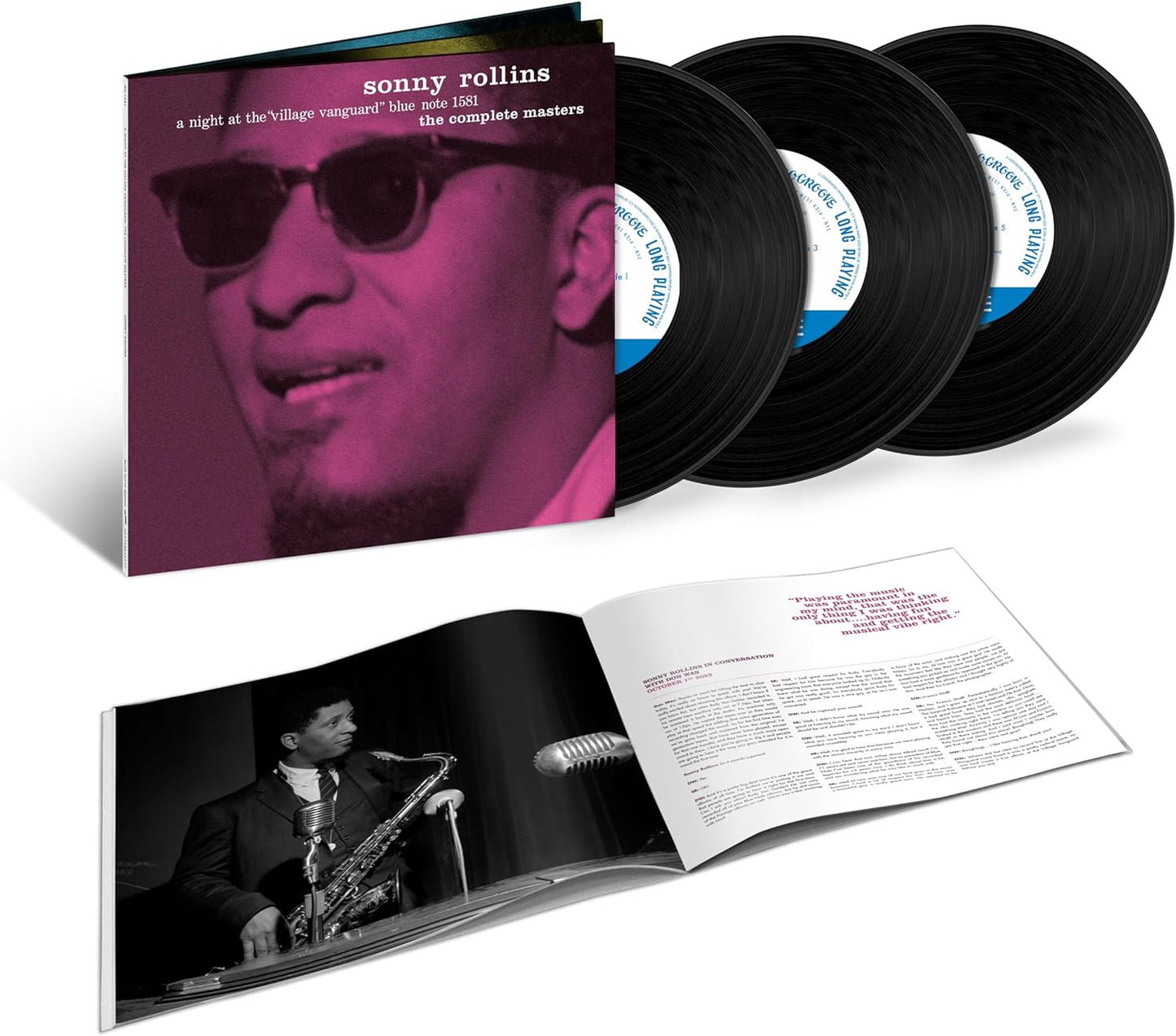 3LP - Sonny Rollins -  A Night At The Village Vanguard (The Complete Masters) (Tone Poet)