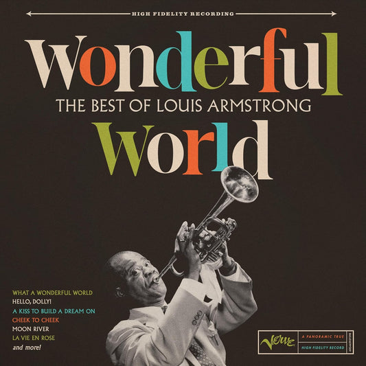 LP - Louis Armstrong - Wonderful World: The Best Of Louis Armstrong