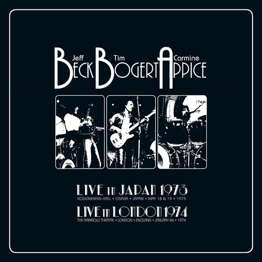 4LP - Beck, Bogert & Appice - Live 1973 & 1974