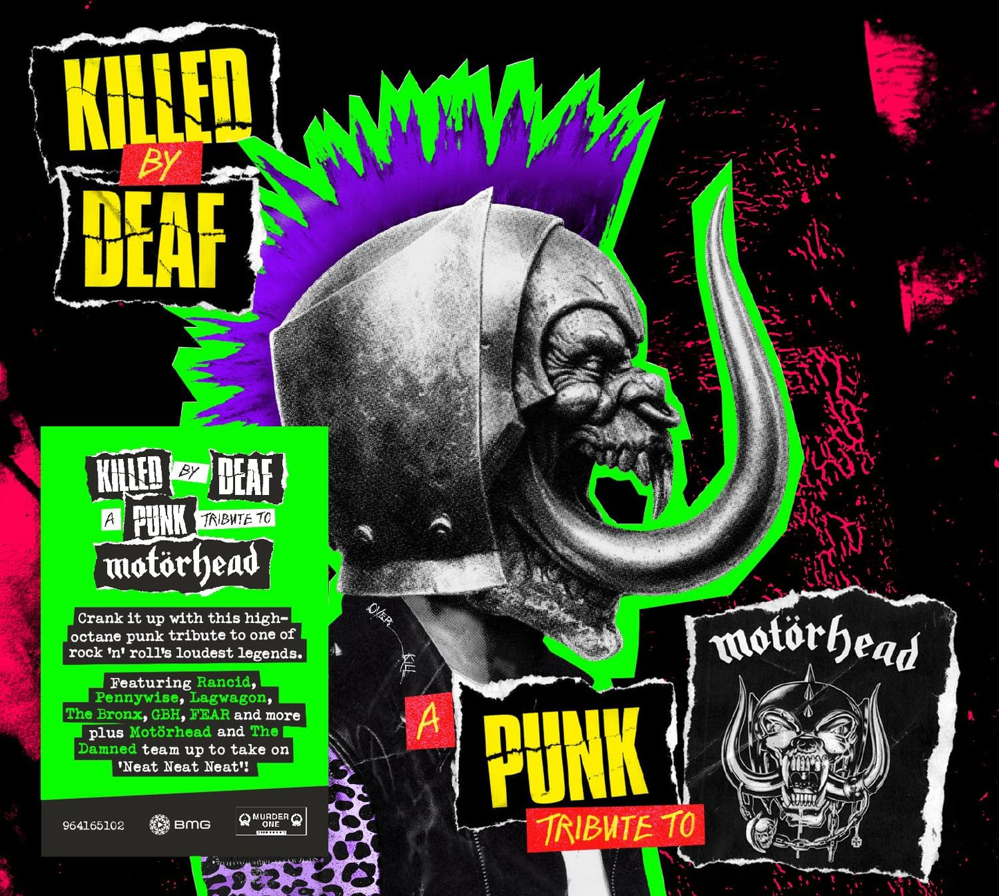 LP - Killed By Deaf: A Punk Tribute to Motörhead