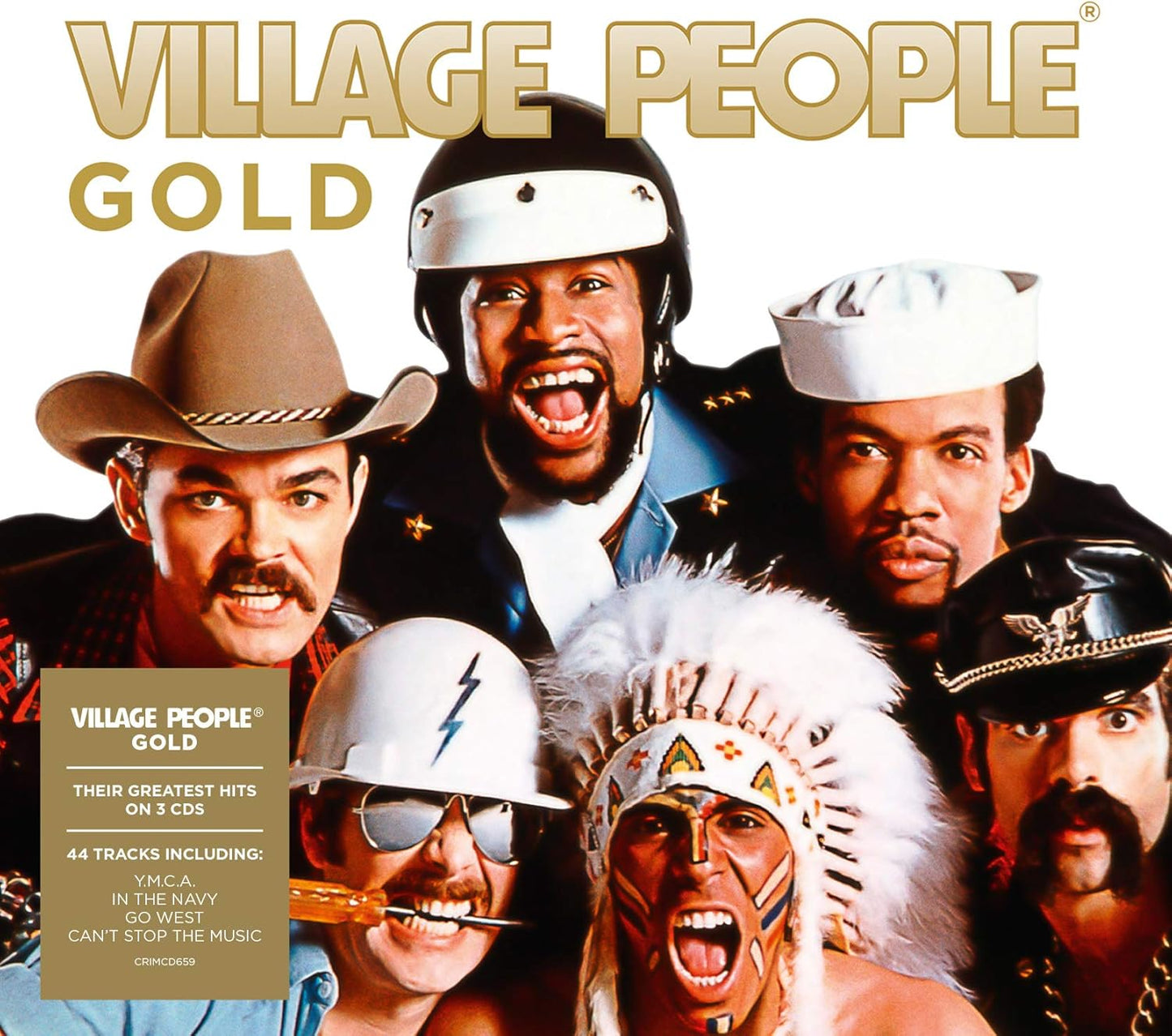 3CD - Village People - Gold