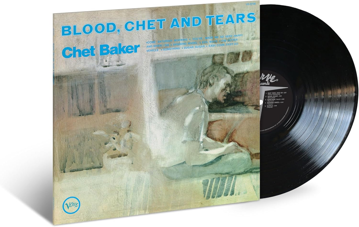 LP - Chet Baker - Blood, Chet And Tears (Verve By Request )