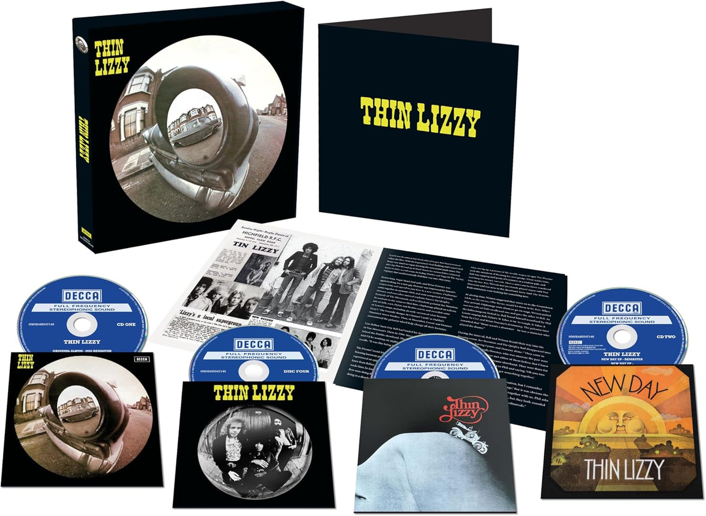 3CD/BluRay - Thin Lizzy - Thin Lizzy (Pre-Order)