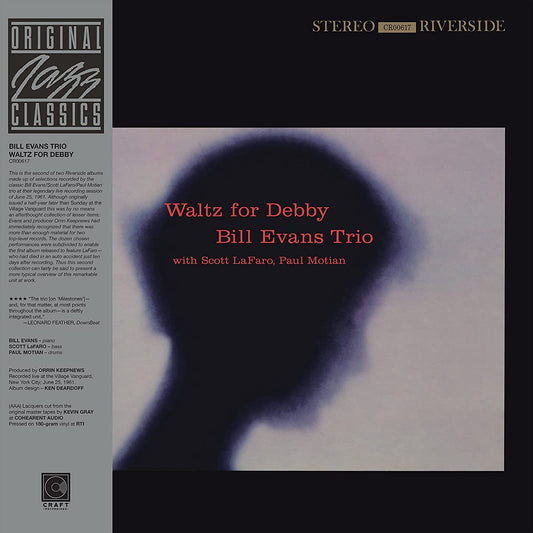 LP - Bill Evans -  Waltz For Debby (Original Jazz Classics Series)
