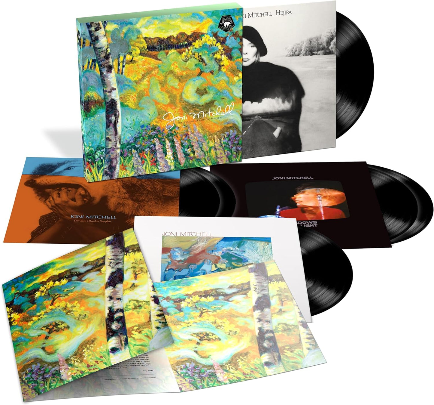 6LP - Joni Mitchell - The Asylum Albums (1976-1980)