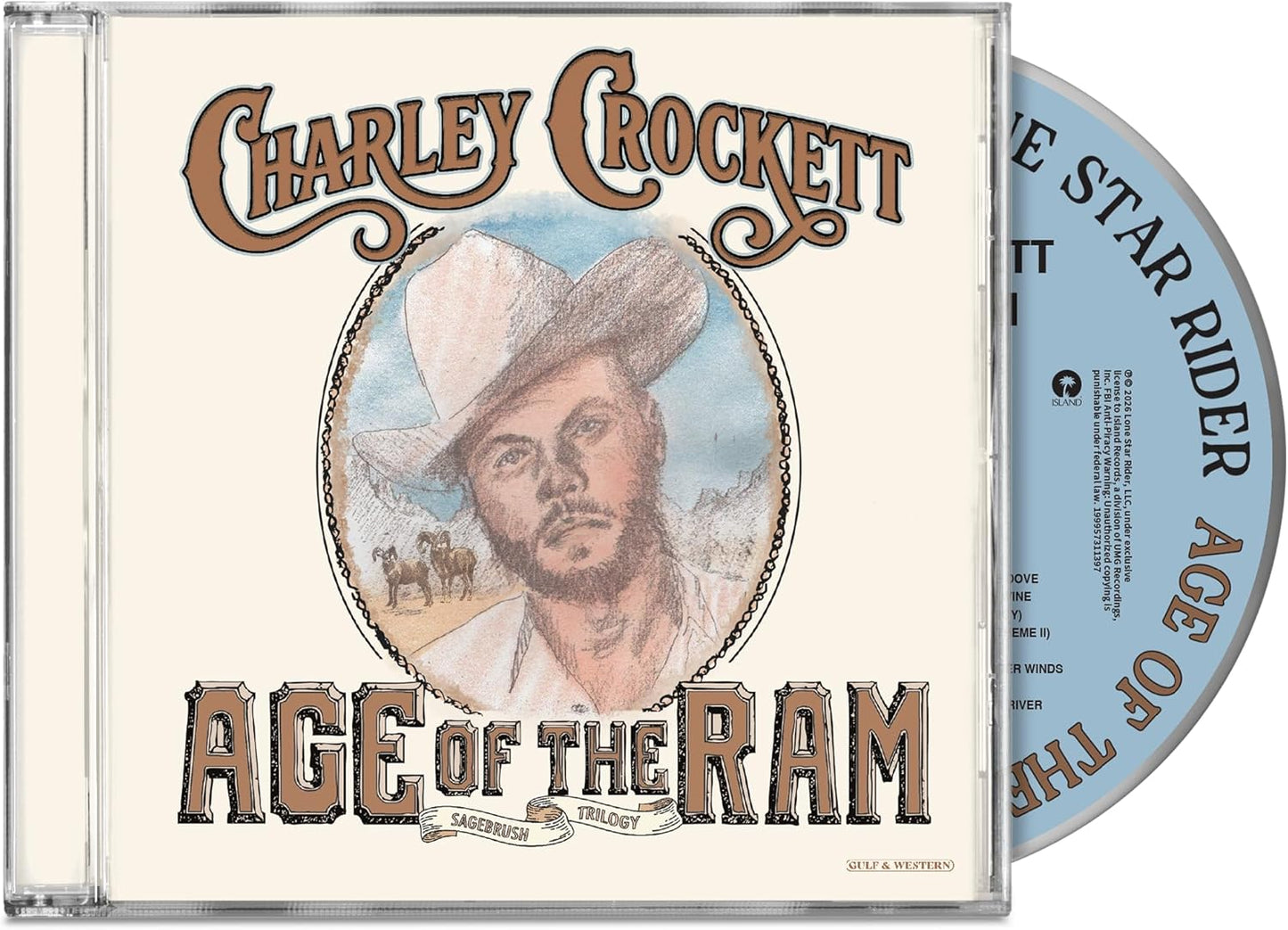 CD - Charley Crockett - Age Of The Ram
