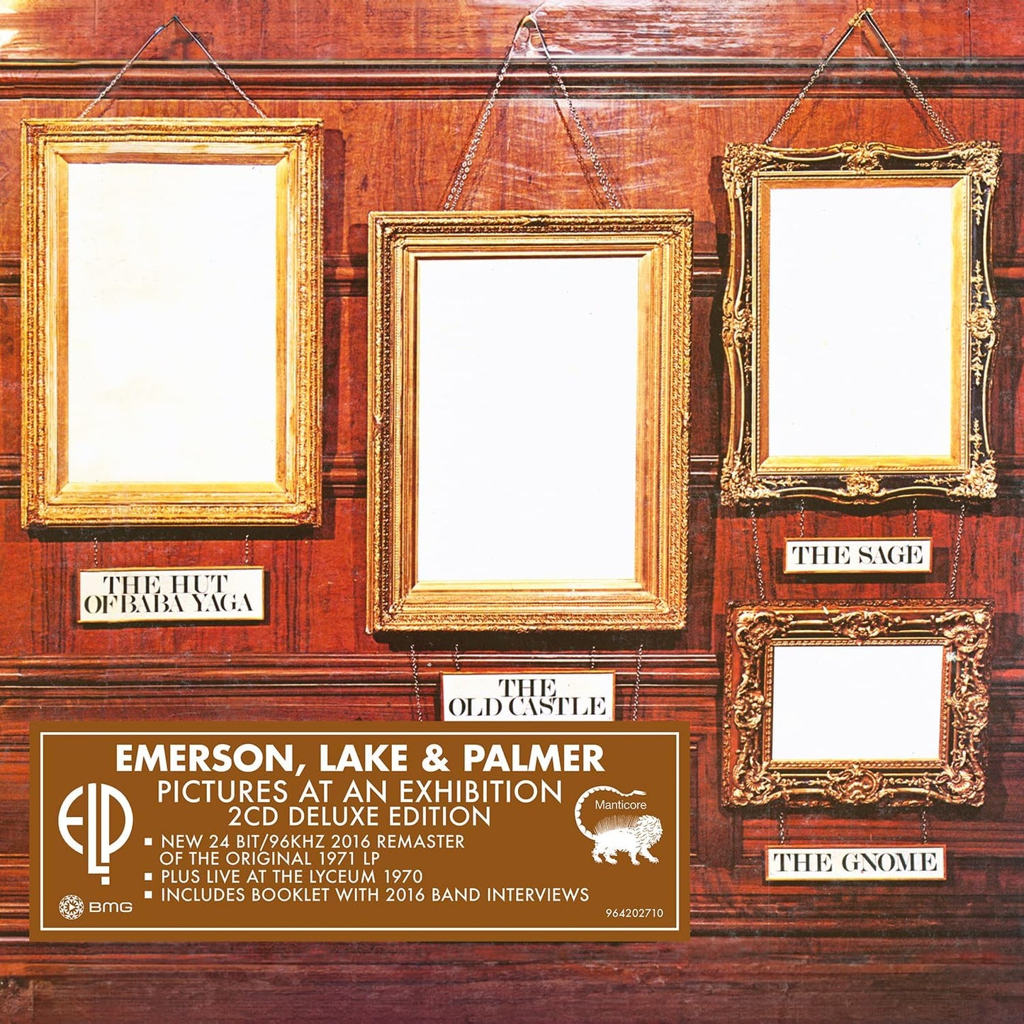 2CD - Emerson, Lake and Palmer - Pictures At an Exhibition (Pre-Order)