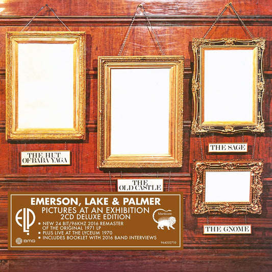 2CD - Emerson, Lake and Palmer - Pictures At an Exhibition