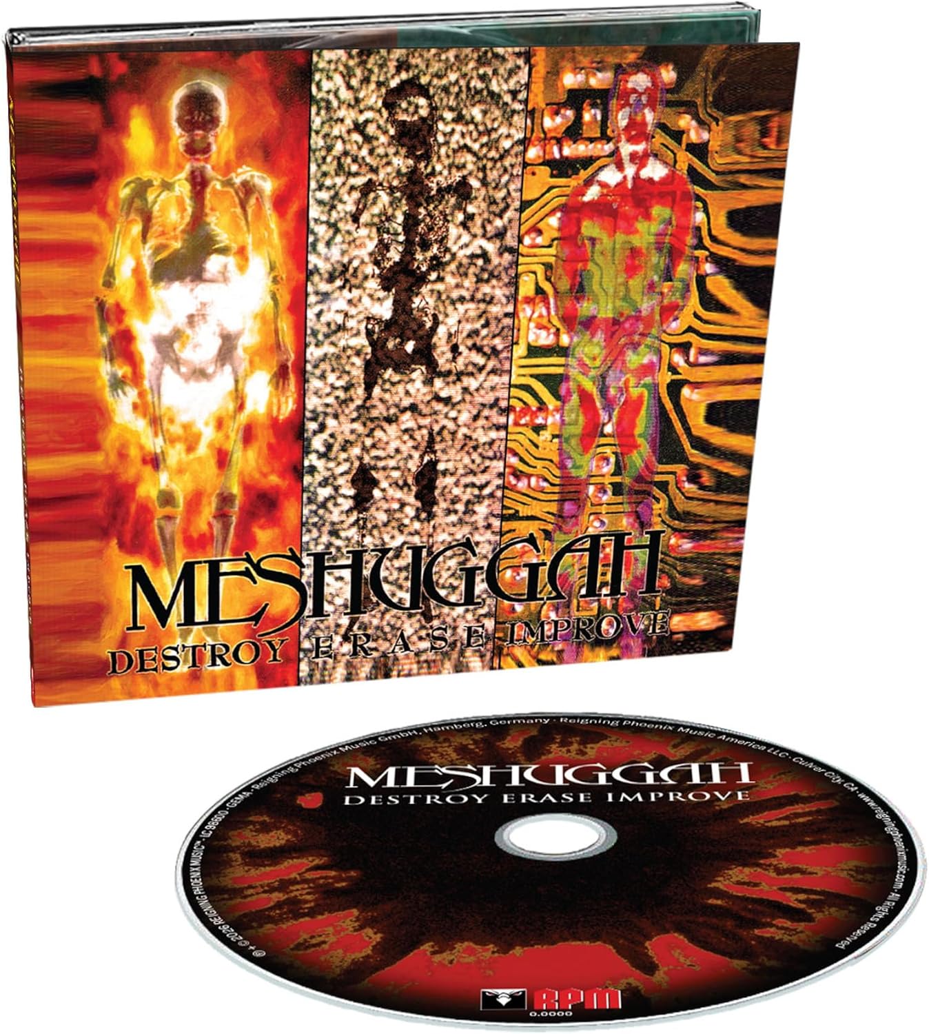 CD - Meshuggah -  Destroy Erase Improve: 20th Anniversary Edition