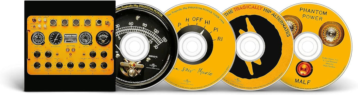 3CD/BluRay - Tragically Hip - Phantom Power (25th)