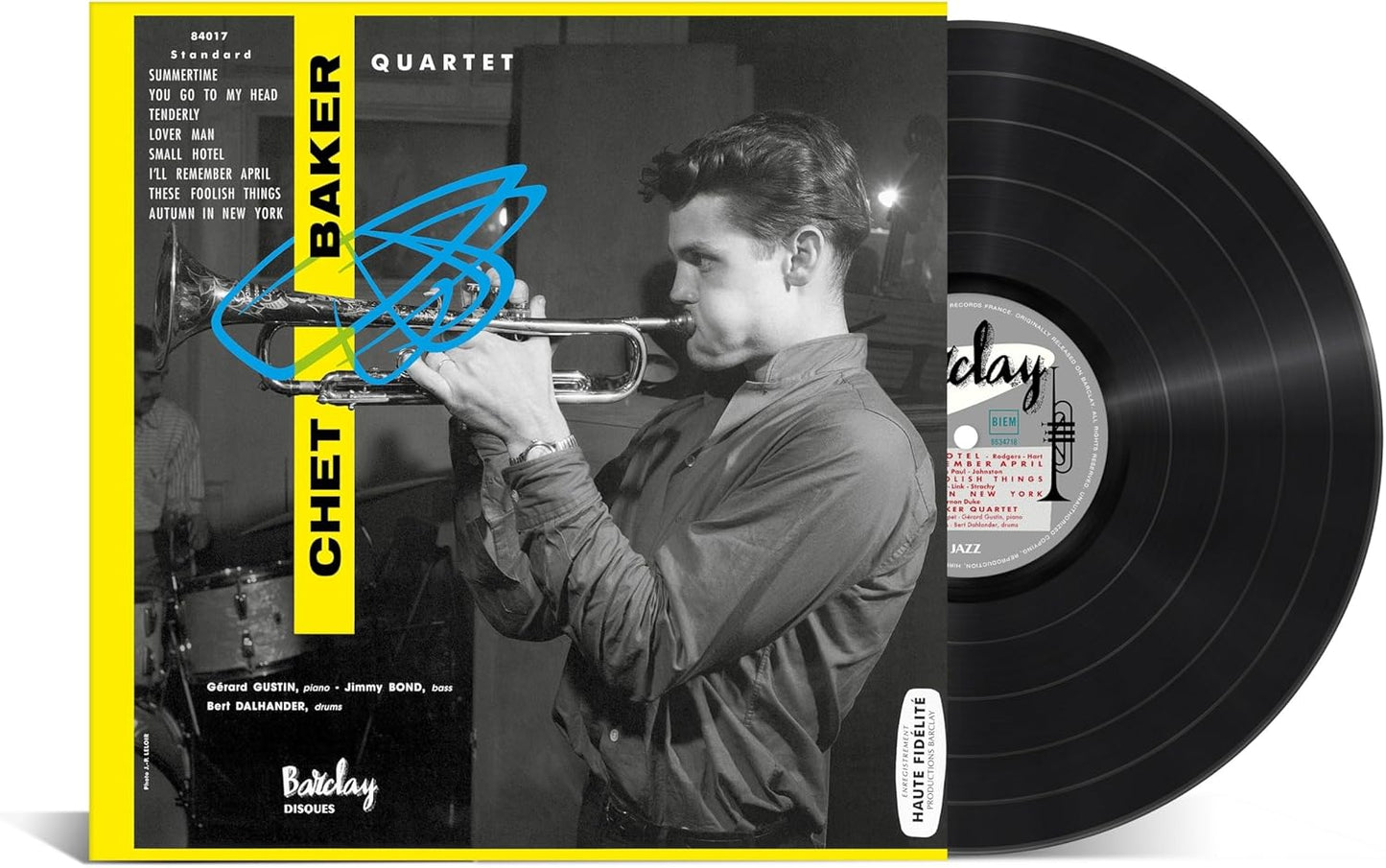 LP - Chet Baker - Chet Baker Quartet Vol 2(Chet Baker In Paris, Vol. 2