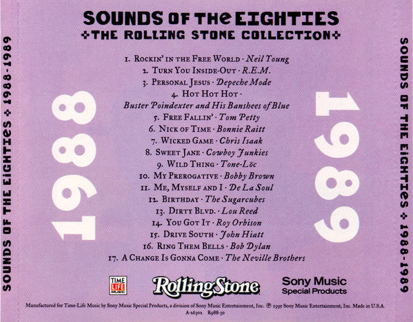 USED CD - Various – Sounds Of The Eighties 1988-1989