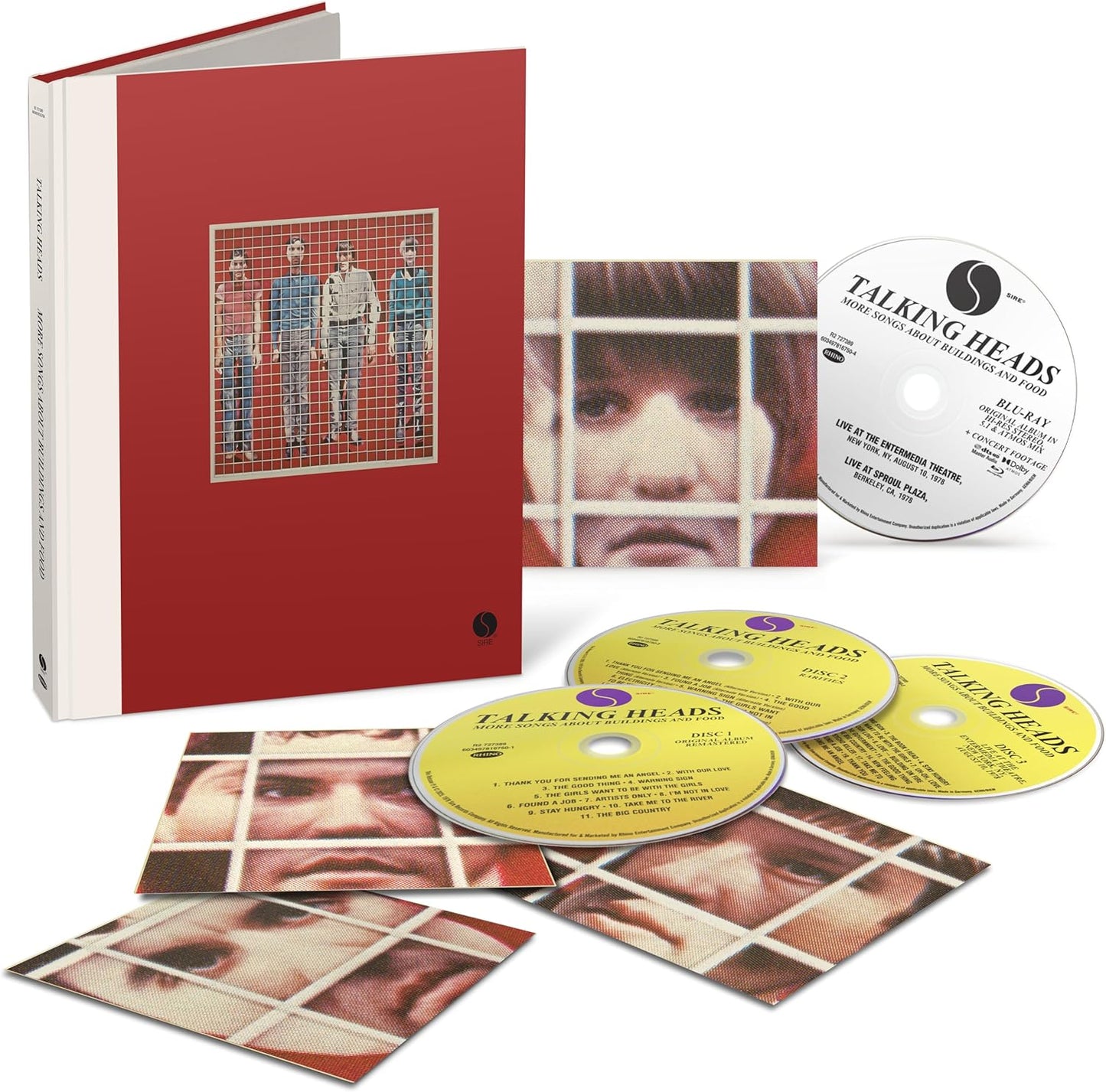 3CD/BluRay - Talking Heads - More Songs About Buildings And Food (Super Deluxe Edition)