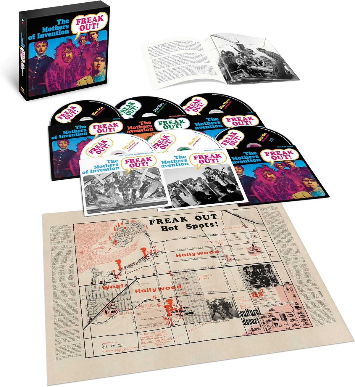 5CD/BluRay - Frank Zappa - Freak Out! (60th)(Pre-Order)