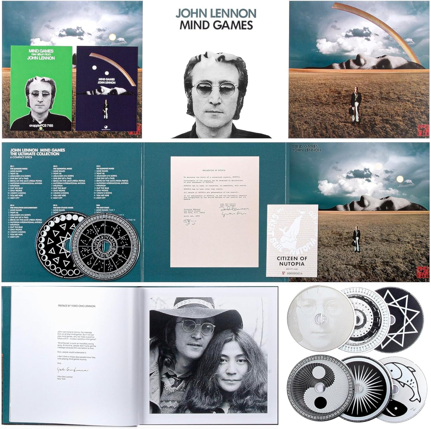 6CD/2BluRay - John Lennon -  Mind Games