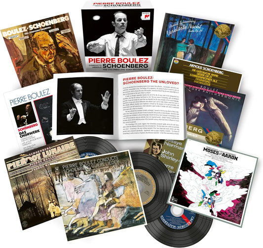 13CD - Pierre Boulez - Conducts Arnold Schoenberg : The Complete Columbia And Sony Recordings