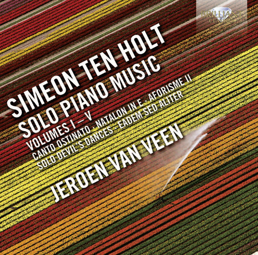 USED 5CD - Simeon Ten Holt - Solo Piano Music Volumes 1-V