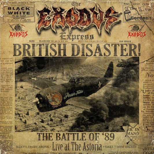 2LP - Exodus -  British Disaster: The Battle of '89 (Live At The Astoria)