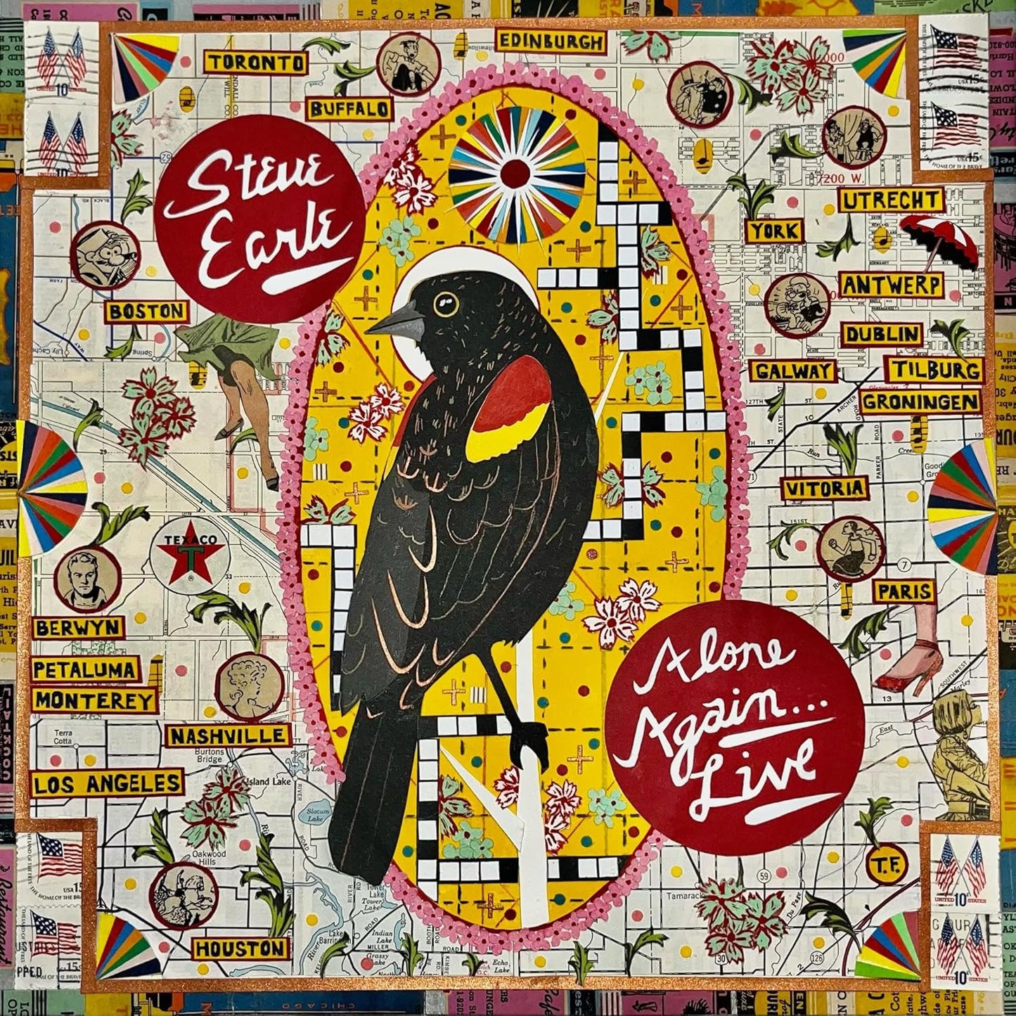 LP - Steve Earle - Alone Again Live