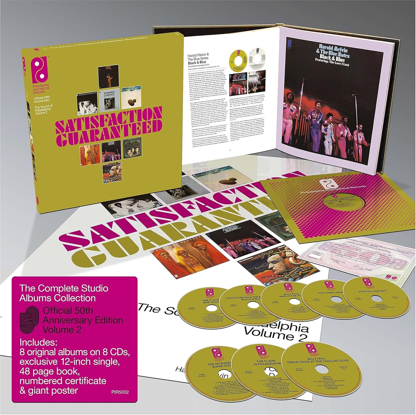 8CD - Satisfaction Guaranteed: The Sound of Philadelphia International Records Vol 2