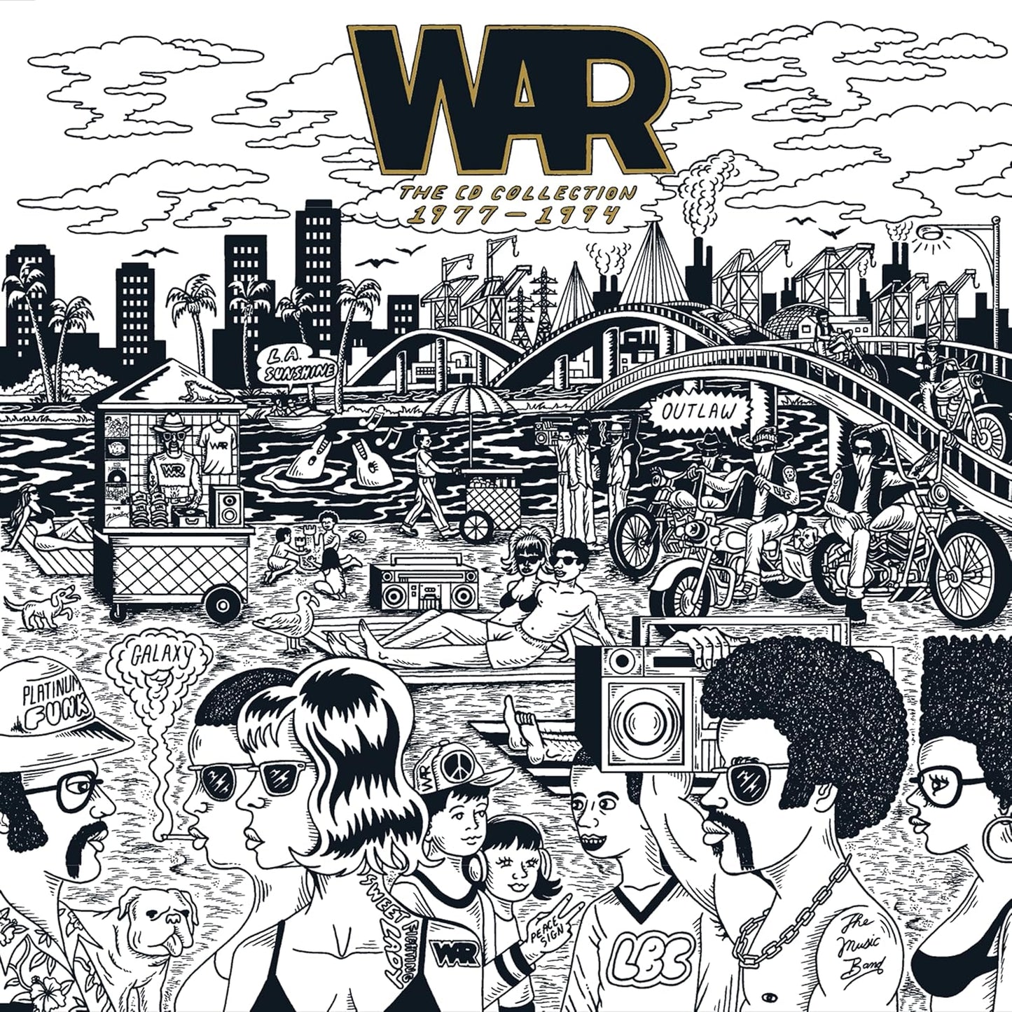 4CD - War - The CD Collection 1977-1994