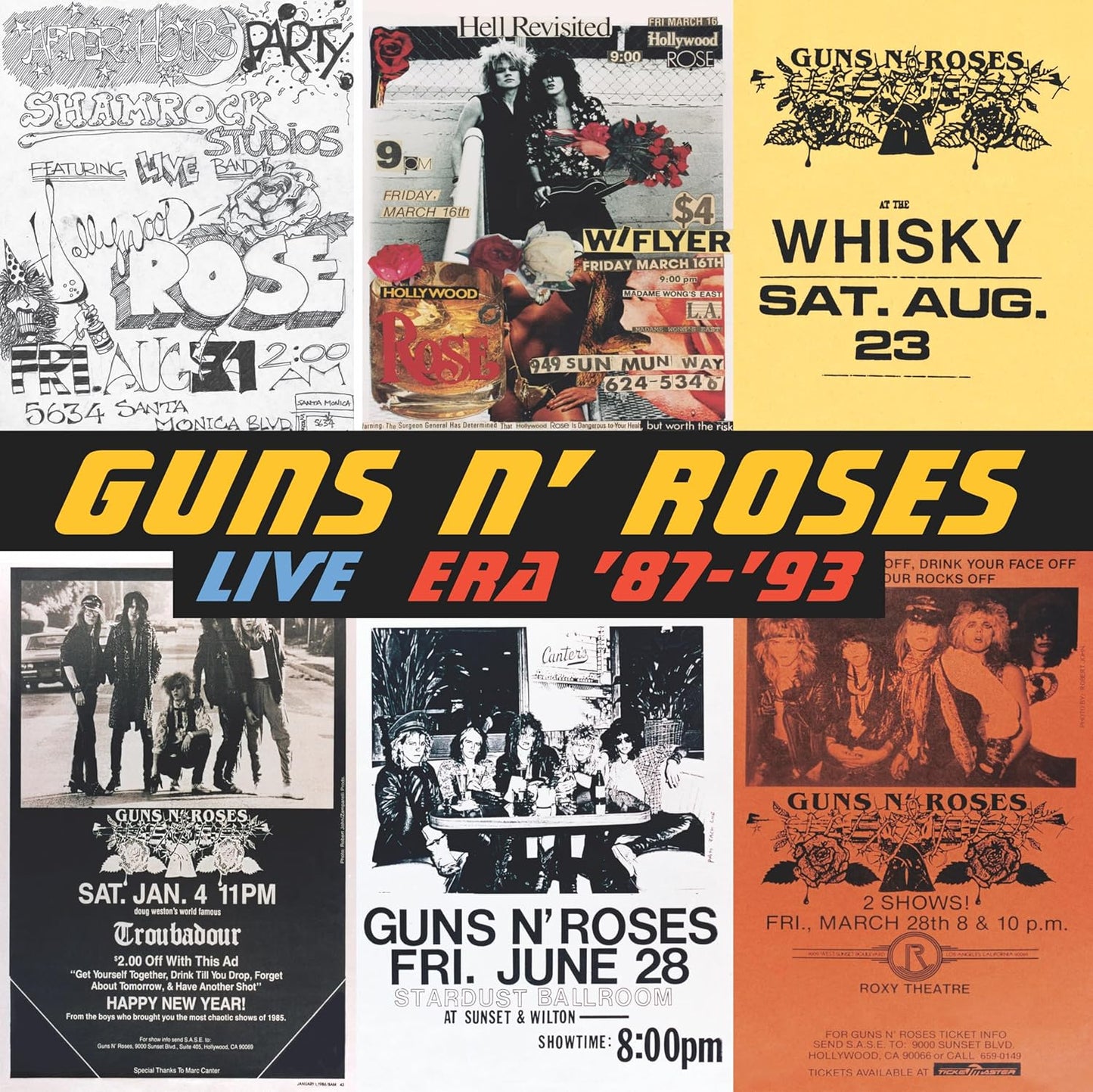 4LP - Guns 'n Roses - Live Era '87-'93