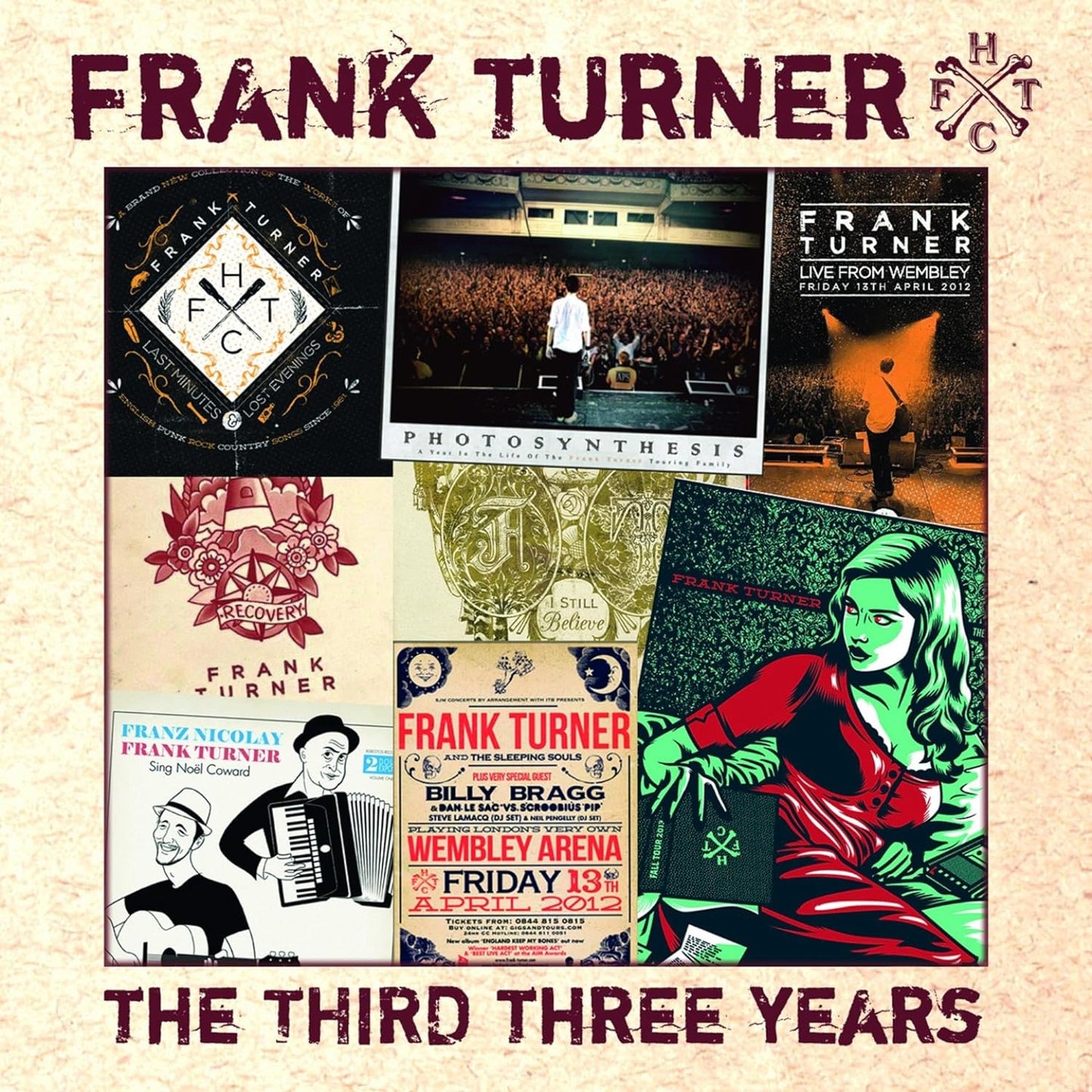 CD - Frank Turner - The Third Three Years