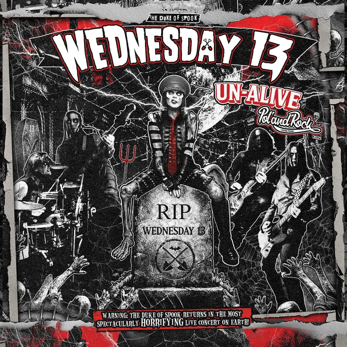 CD - Wednesday 13 - Un-Alive From Pol'And'Rock 2025