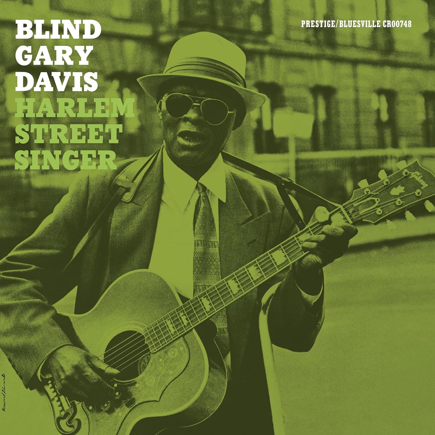 LP - Reverend Gary Davis - Harlem Street Singer (Bluesville Acoustic Sounds)