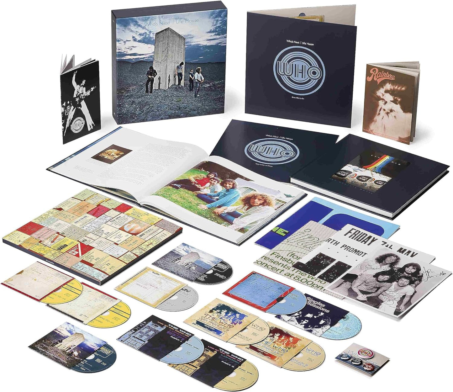 10CD/BluRay - The Who - Who's Next / Life House Super Deluxe Edition