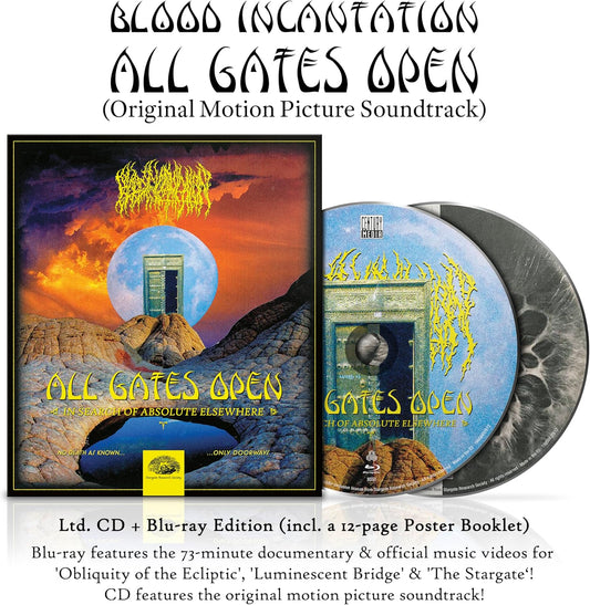 CD/BluRay - Blood Incantation - All Gates Open