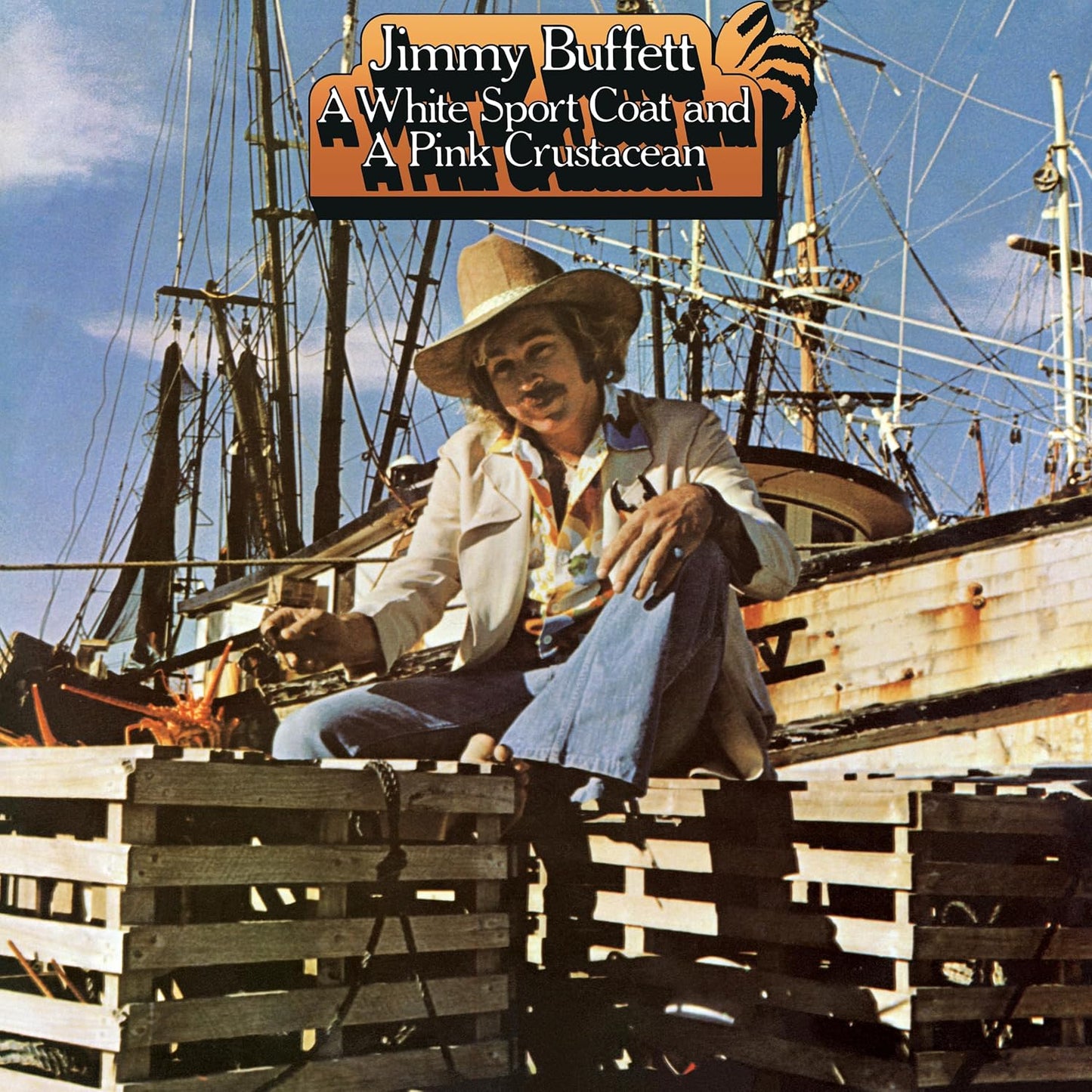 LP - Jimmy Buffett - A White Sport Coat And A Pink Crustacean