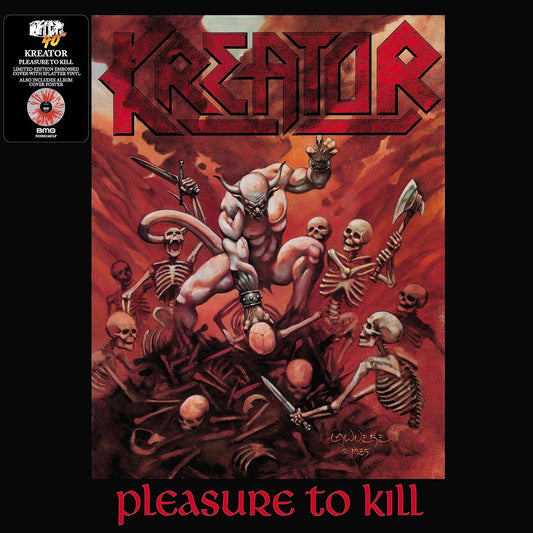 LP - Kreator - Pleasure To Kill