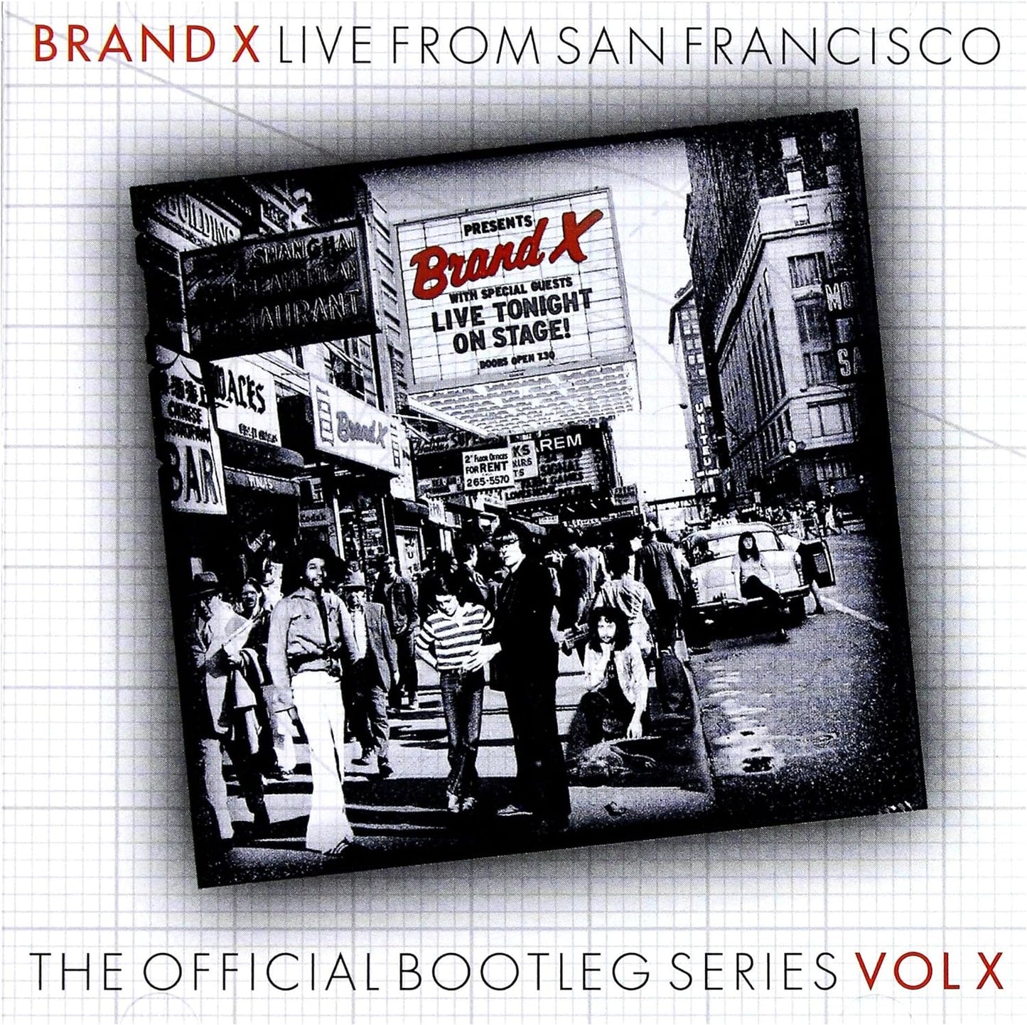 CD - Brand X - Live In San Francisco