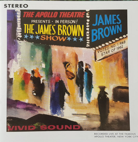 USED CD - James Brown – Live At The Apollo (1962) Expanded Edition