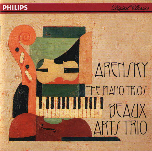 USED CD - Arensky, Beaux Arts Trio – The Piano Trios