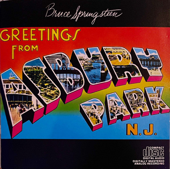 USED CD - Bruce Springsteen – Greetings From Asbury Park, N.J.