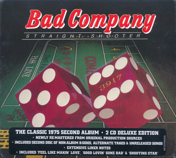 USED 2CD - Bad Company – Straight Shooter