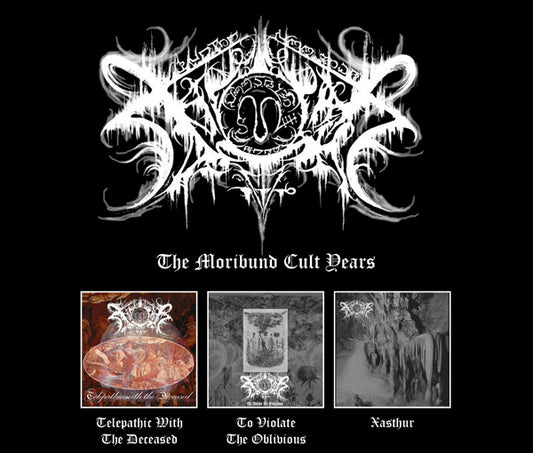 3CD - Xasthur -  The Moribund Cult Years