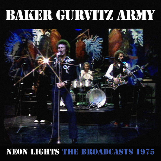 3CD/2DVD - Baker Gurvitz Army - Neon Lights – The Broadcasts 1975