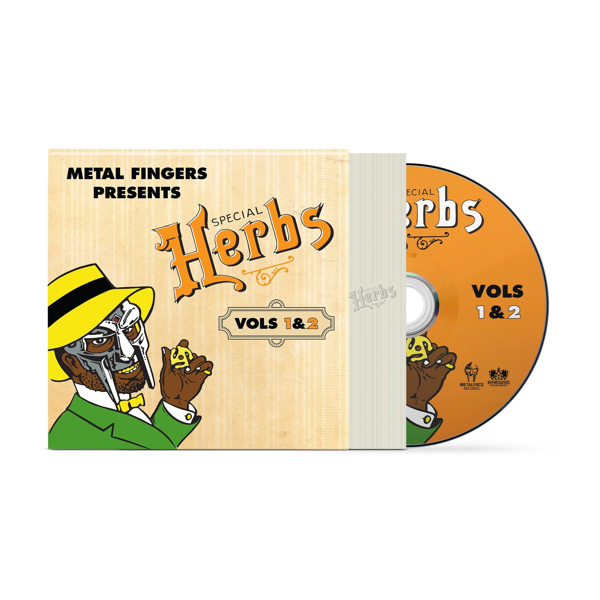 洋楽 MF DOOM Special Herbs Vol.1&2 CD - MF Doom - Metal Fingers Presents: Special Herbs Vol 1 & 2